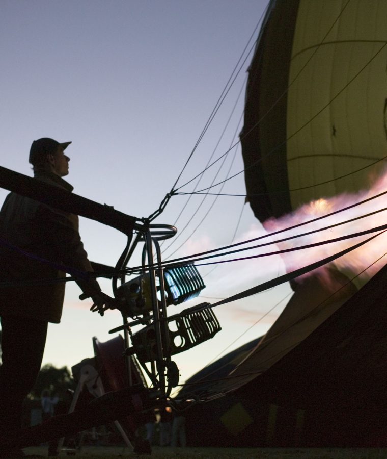 Global Ballooning on a sunrise flight over Melbourne