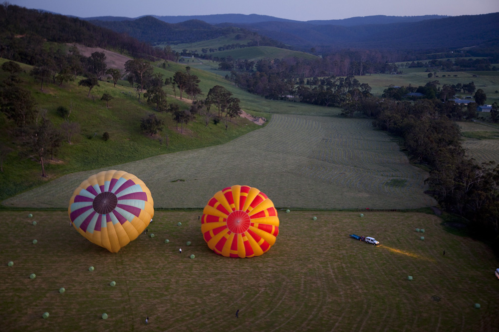 Global Ballooning in Victoria's Yarra Valley